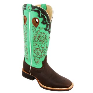 Twisted X Westernboots Ruff Stock mint green