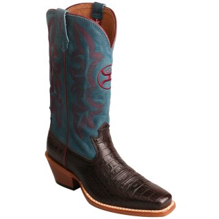 Twisted X Womens Hooey Boot Coffee/blue